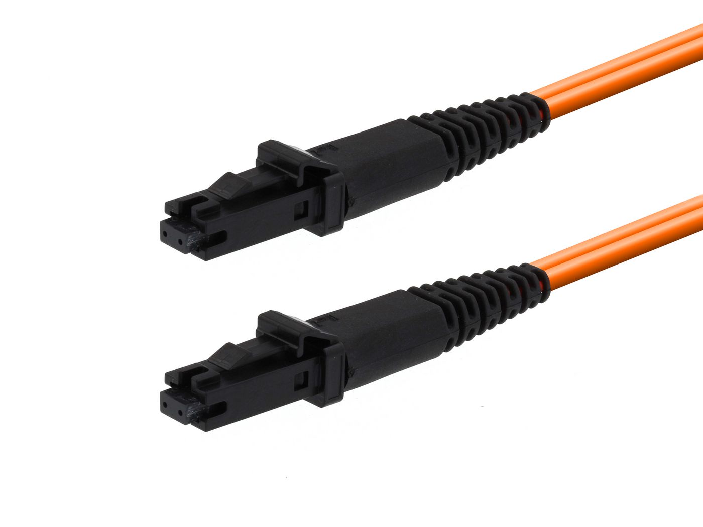 Microconnect FIB410001 1m OM1 LC to ST Fibre Optic Cable – Duplex, LSZH, Orange