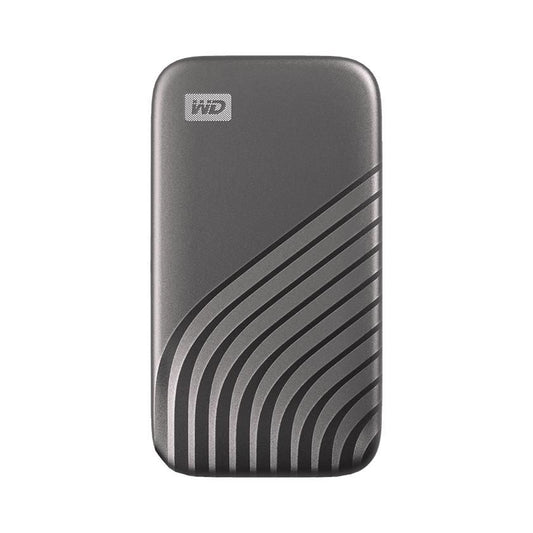 Western Digital WDBAGF5000AGY-WESN 500GB External SSD – USB 3.2, USB-C, Grey