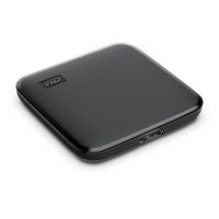 Western Digital WDBAYN0010BBK-WESN 1TB External SSD – USB 3.0, 400MB/s, Black