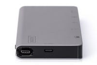 Digitus DA-70877 USB-C Multiport Travel Dock – 8 Port, HDMI, VGA, 4K, Ethernet, Card Reader