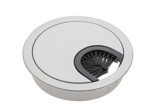 Vivolink VLDG60 Aluminium Desk Grommet – 60mm Cable Management Port