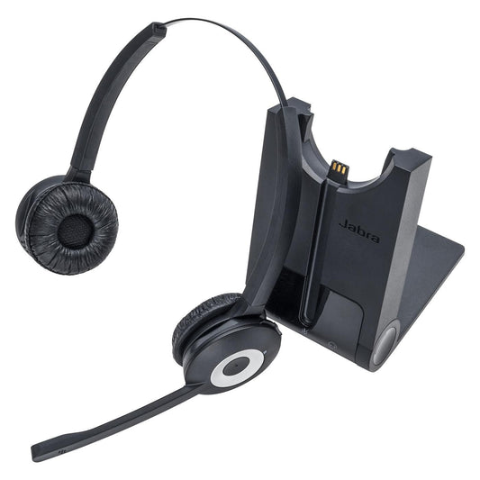 Jabra 920-29-508-101 Pro 920 Duo Wireless Headset – Office/Call Centre, Black