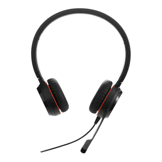 Jabra 5399-823-309 EVOLVE 30 II MS Stereo Headset – Binaural, USB/3.5mm, Noise-Cancelling