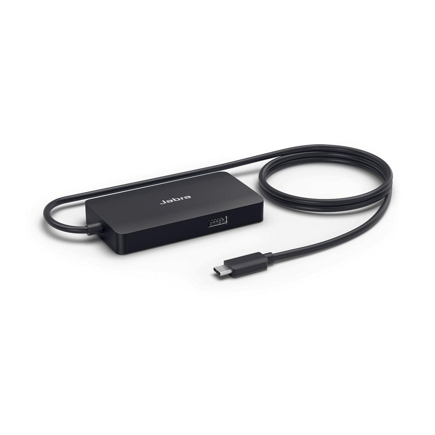 Jabra 14207-58 PanaCast USB Hub – USB-C, EU Charger, HDMI, Ethernet, Black, Compact Design