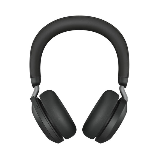 Jabra 27599-989-889 Evolve2 75 USB-C UC Headset with Desk Stand Black