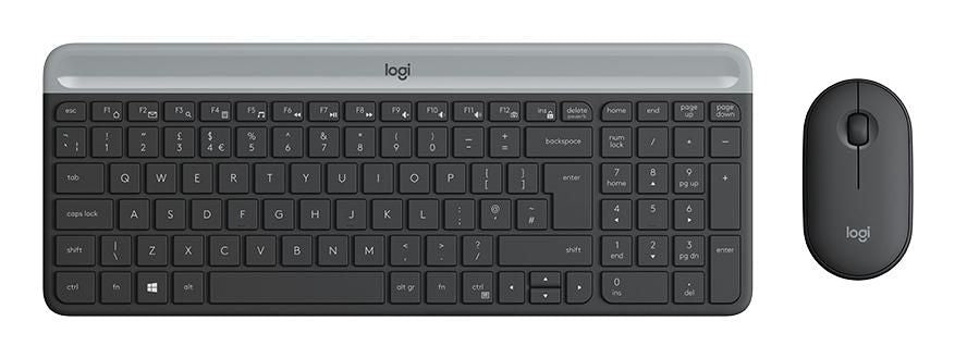 Logitech 920-009188 Wireless Keyboard – Compact UK Layout, Reliable Performance