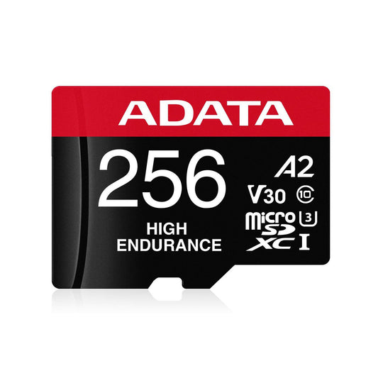 ADATA AUSDX256GUI3V30SHA2-RA1 MicroSDXC Memory Card 256GB UHS-I V30 Class 10