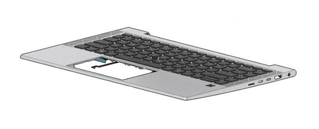 HP M07089-081 Integrated Notebook Keyboard – UK Layout Replacement