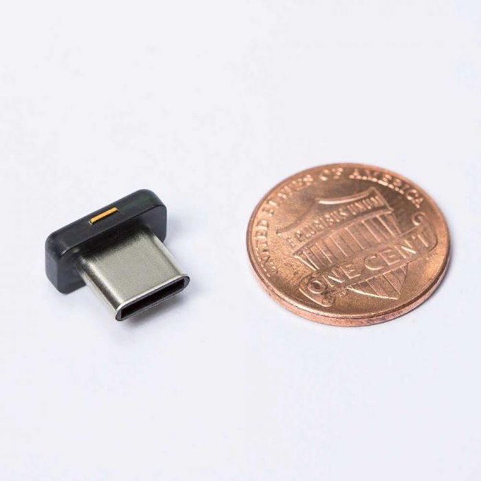 Yubico 5060408461518 YubiKey 5C Nano USB-C Hardware Authenticator Black