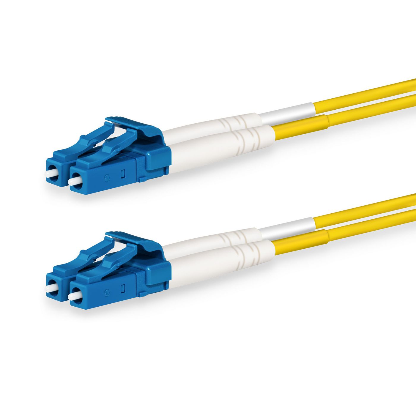 Lanview LVO231409 5m OS2 Singlemode Fibre Optic Cable – LC-LC, Yellow, LSZH