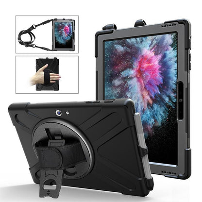 eSTUFF ES683620-BULK Tablet Case – 12.4" Full Body Defender, Black, Shock Resistant