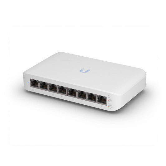 Ubiquiti USW-LITE-8-POE Network Switch – 8-Port Gigabit, 4x PoE+, Managed