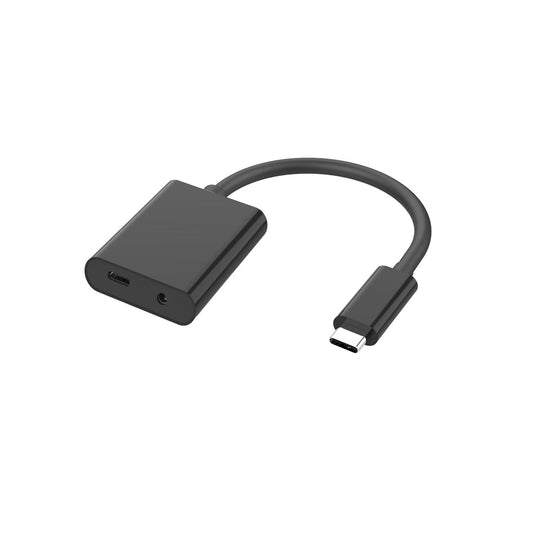 Microconnect USB-C Audio & Charging Hub – 3.5mm Jack, USB 3.2 Gen 1, Black
