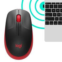 Logitech 910-005908 Wireless Mouse – Ergonomic, Precision Optical, CE Certified