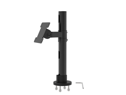 Capture SNS-V201 Mounting Kit – Black Steel POS Pole & Bracket, VESA 100x100