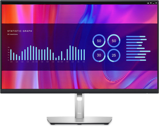 Dell 210-BDEH P2723DE 27" QHD IPS USB-C Hub Monitor – LED, 350cd/m², Black