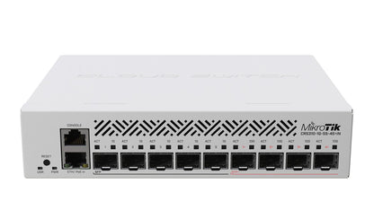MikroTik CRS310-1G-5S-4S+IN Managed Network Switch – 1G Ethernet, 5x SFP, 4x SFP+