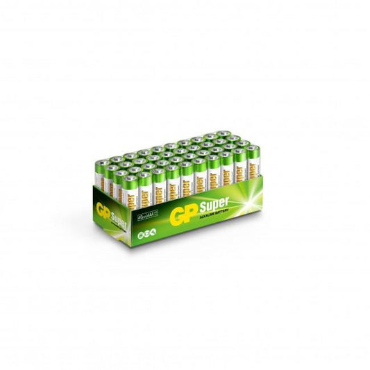 GP 151377 Super Alkaline AAA Batteries 1.5V – 40 Pack
