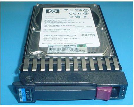 Hewlett Packard Enterprise 508009-001-RFB Internal Hard Drive – 500GB 2.5" SAS 7200RPM