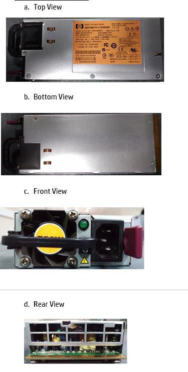 Hewlett Packard Enterprise 511778-001-RFB Power Supply Unit – 750W High-Efficiency Hot-Plug