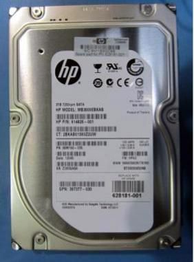 Hewlett Packard Enterprise 628181-001 Internal Hard Drive – 3TB 3.5" SATA 7200RPM