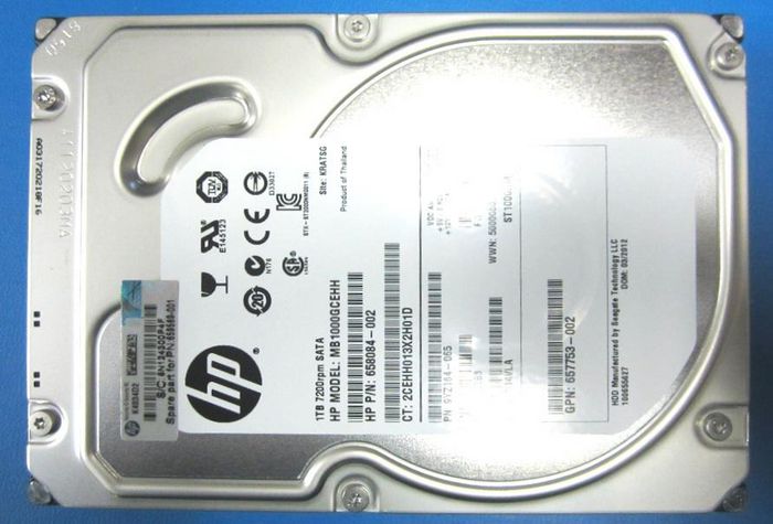 Hewlett Packard Enterprise 659569-001-RFB 1TB 3.5" SATA 7200RPM Internal Hard Drive