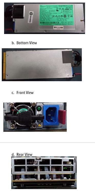 Hewlett Packard Enterprise 660185-001-RFB Power Supply Unit – 1200W 80 PLUS Platinum 1U