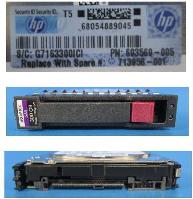 Hewlett Packard Enterprise 713958-001 2.5" SAS HDD 300GB 10000RPM