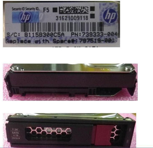 Hewlett Packard Enterprise 797265-S21 Internal Hard Drive – 4TB 3.5" SATA 7200RPM