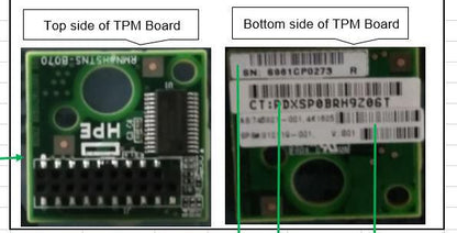 Hewlett Packard Enterprise 812119-001 Trusted Platform Module 2.0 Board