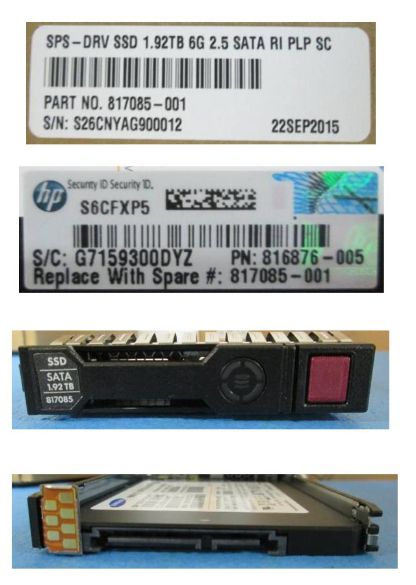 Hewlett Packard Enterprise 817085-001-RFB 2.5" 2TB SATA III SSD – Refurbished