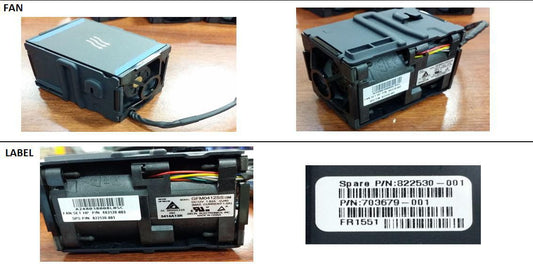Hewlett Packard Enterprise 822530-001 Fan – Rack Accessory, 3 Year Warranty