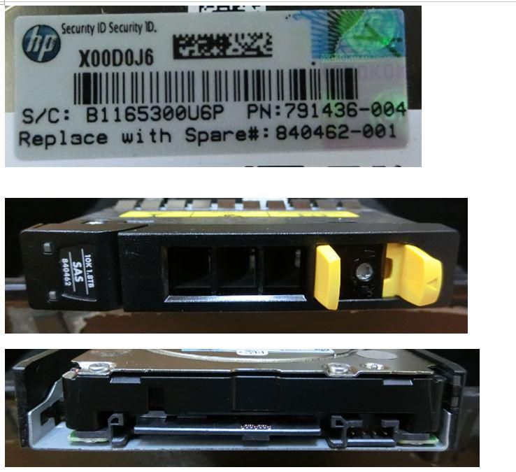 Hewlett Packard Enterprise 840462-001-RFB Internal Hard Drive – 1.8TB 10000RPM 1.8" SAS 6Gbps
