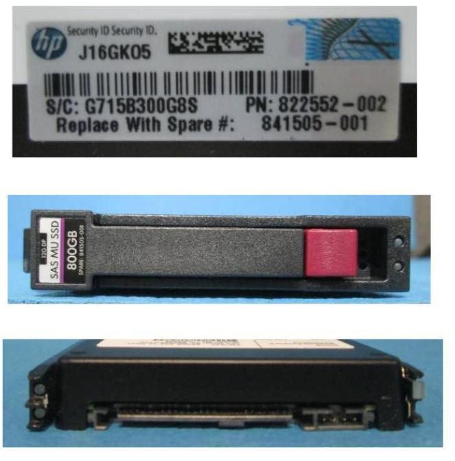 Hewlett Packard Enterprise 841505-001-RFB 800GB 2.5" SAS 12 Gbit/s SSD