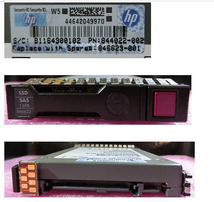 Hewlett Packard Enterprise 846623-001-RFB Internal SSD – 1.6TB Hot-Plug, 3 Year Warranty