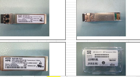 Hewlett Packard Enterprise 849442-001 SFP28 Transceiver Module – 25Gb SR 850nm 100m LC