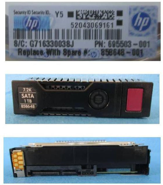 Hewlett Packard Enterprise 858648-001 Internal Hard Drive – 1TB SATA 3.5" 7200RPM
