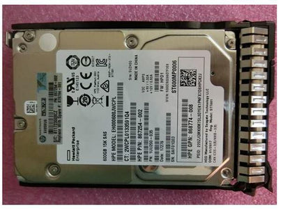 Hewlett Packard Enterprise 870794-001-RFB 600GB 2.5" 12G SAS 15K RPM HDD