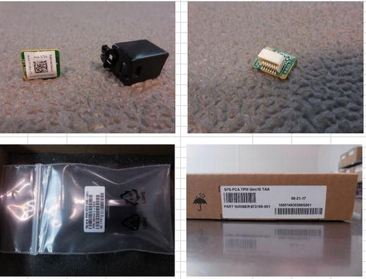 Hewlett Packard Enterprise 872159-001 Trusted Platform Module 2.0 Security Module