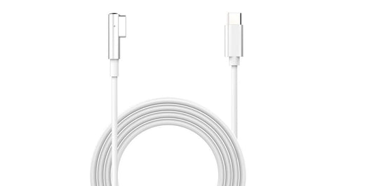 CoreParts MBXAP-MAG1-CABLE Magsafe1 USB-C Adapter Cable 1.8m – White Durable Charging Solution