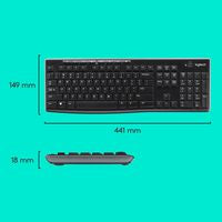 Logitech 920004508 Wireless Keyboard – Slim UK Layout