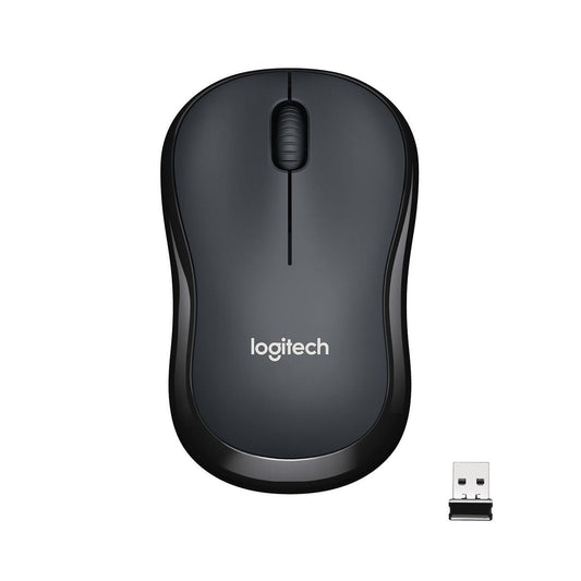 Logitech 910-004878 M220 Silent Wireless Mouse – Charcoal, 2.4GHz, 1000dpi