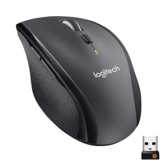 Logitech 910-006034 Wireless Mouse – Ergonomic, Precision, Long Battery Life
