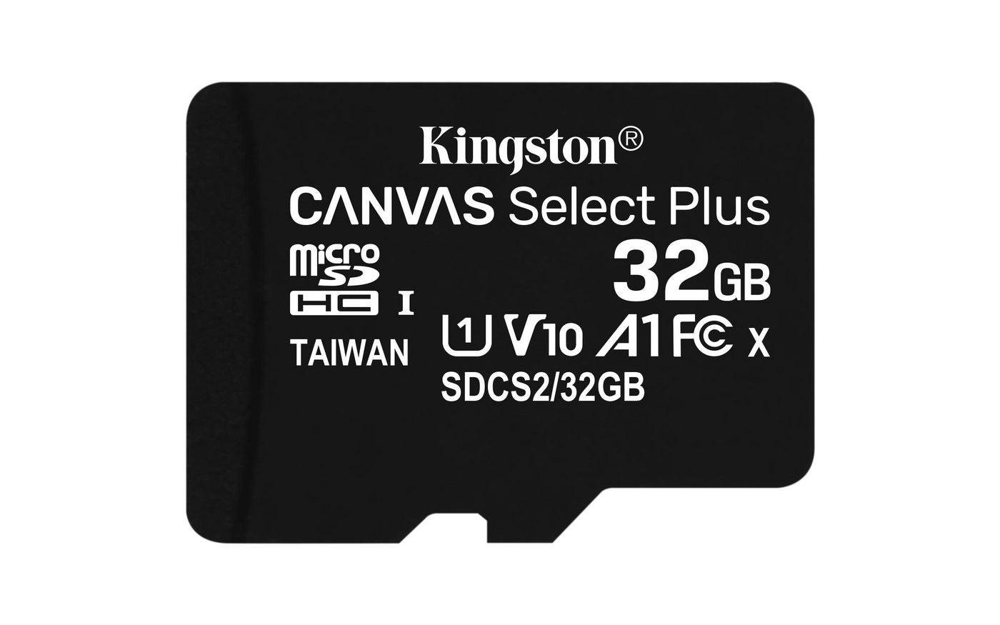 Kingston SDCS2/32GB MicroSDHC Memory Card – 32GB UHS-I Class 10 100MB/s + SD Adapter