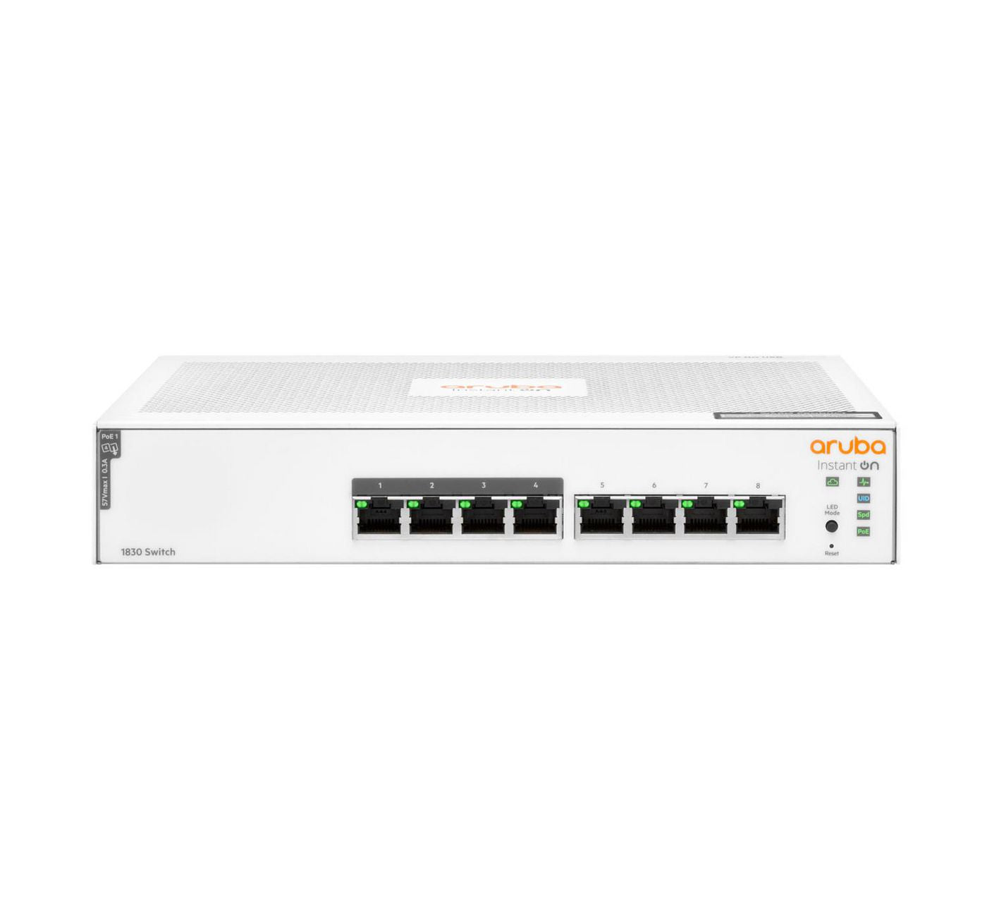 Hewlett Packard Enterprise JL811A#ABB Network Switch – 8-Port Gigabit PoE 65W Managed