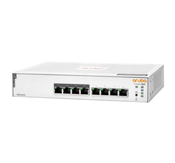 Hewlett Packard Enterprise JL811A#ABB Network Switch – 8-Port Gigabit PoE 65W Managed