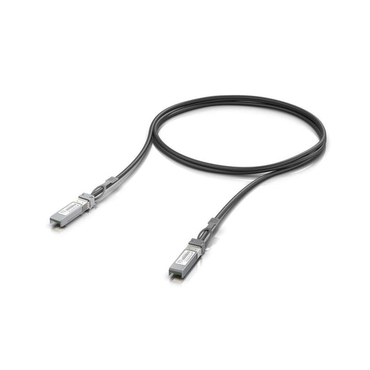 Ubiquiti UACC-DAC-SFP10-1M SFP+ 10Gbps 1m Direct Attach Cable – Black