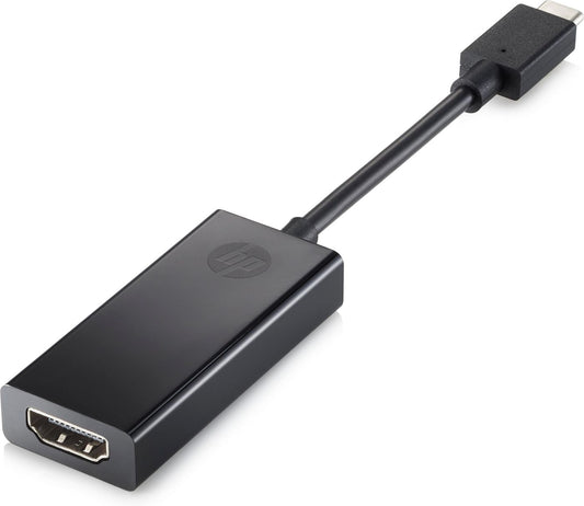 HP 2PC54AA#ABB USB-C to HDMI Adapter – 4K Ready, Black