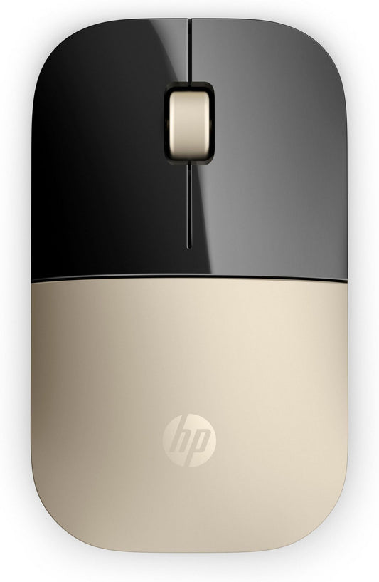 HP X7Q43AA#ABB Z3700 Gold Wireless Mouse – Ambidextrous Optical 1200 DPI