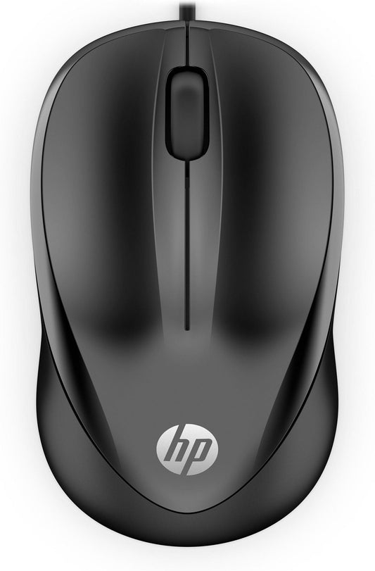 HP 4QM14AA#ABB Wired Mouse 1000 – USB Type-A Ambidextrous 1200 DPI Black